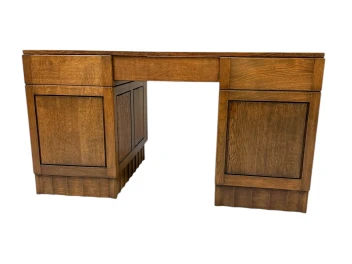 Art Deco Amsterdamse School Desk by Hildo Krop for Gebroeders Monsieur Steenwijk